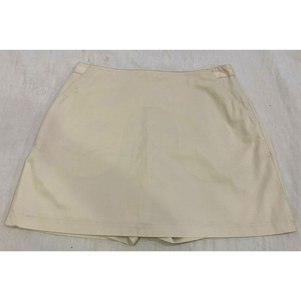 ADIDAS STRETCH WOMENS SKIRT SKORT WITH BUILT SHORTS SIZE 14